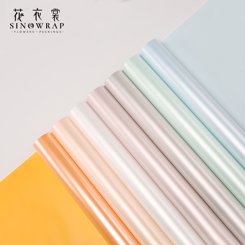 Flower wrapping paper ZGZ-roll