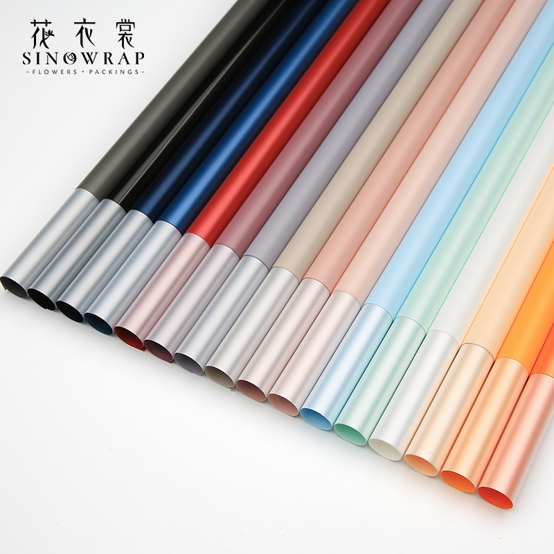 Flower wrapping paper ZGZ-roll