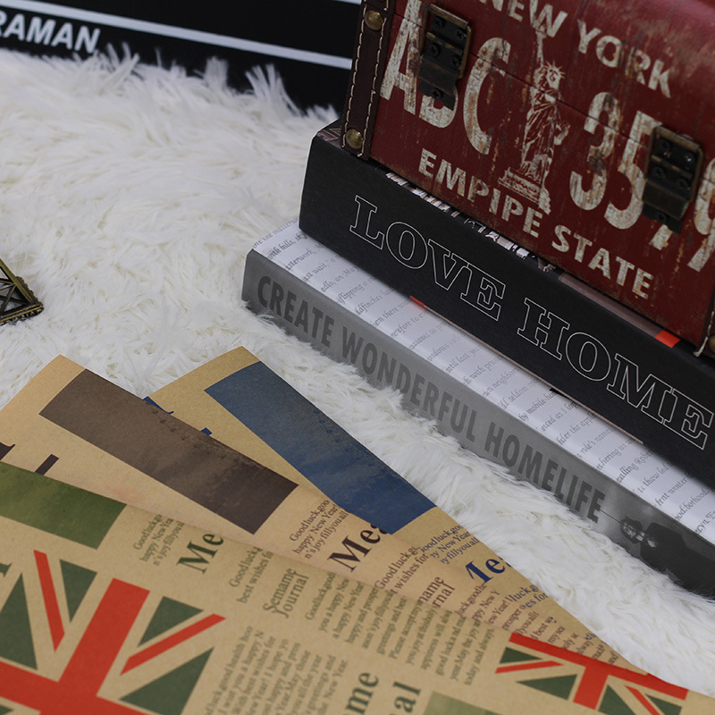 Flower wrapping paper kraft paper gift paper holiday gift material manufacturers direct sales
