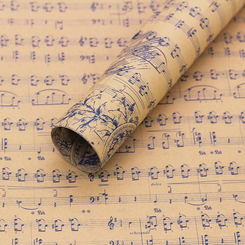 Flower wrapping paper gift paper bouquet packaging materials kraft paper manufacturers direct