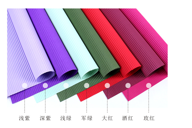 Flowers Wrapping Paper Double Color Paper DIY Bouquet Dacal Paper Material Monochrome Corrugated Paper Whole 20 Sheets Flowers Wrapping Paper Double Color Paper DIY Bouquet Dacal Paper Material Monochrome Corrugated Paper Whole 20 Sheets