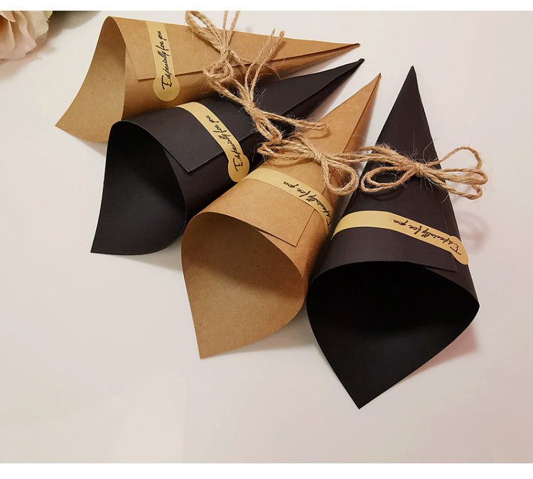 Wrapping Paper Cylinder Creative Card Black Primary Color Greeting Card DIY Vintage Dried Flower Gift IceCream Cone Wrapping Paper Cylinder Creative Card Black Primary Color Greeting Card DIY Vintage Dried Flower Gift IceCream Cone