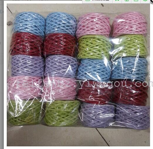 Manufacturers direct sales of various specifications of DIY origami drum paper rope cake roll paper rope, pull grass