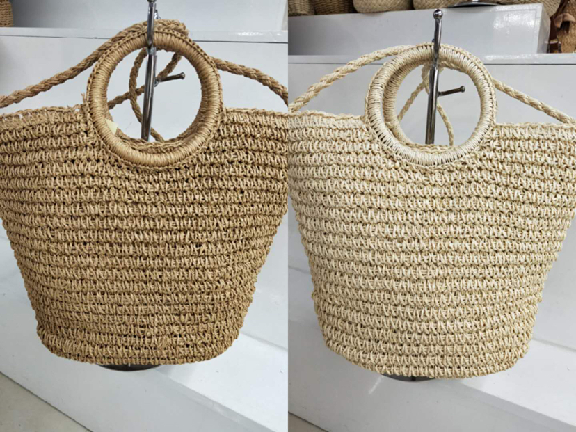 Paper rope material, pure hand-made hand-made paper-rope process hand-made bags