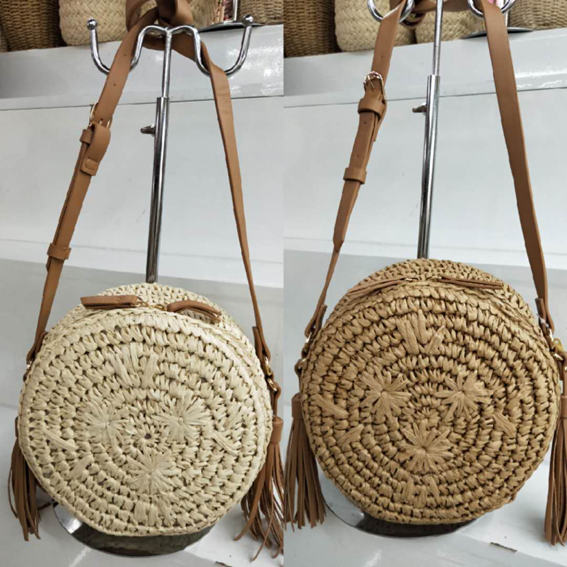 Paper rope material, pure hand-made hand-made paper-rope process hand-made bags