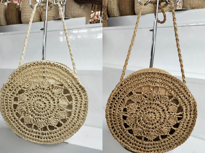 Paper rope material, pure hand-made hand-made paper-rope process hand-made bags