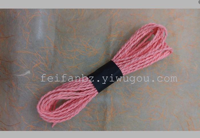 Double thick paper rope DIY paper rope gift flowers and other packaging with paper rope