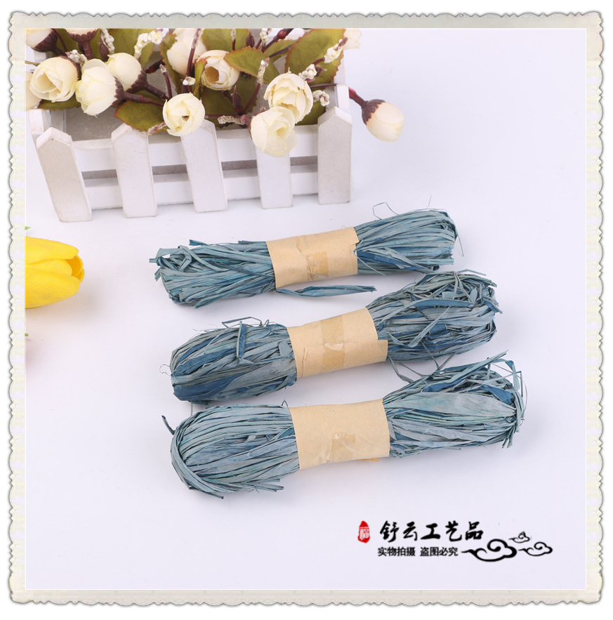 Paper rope stick painting children DIY handmade creative materials Kindergarten color Lafite grass Paper rope stick painting children DIY handmade creative materials Kindergarten color Lafite grass