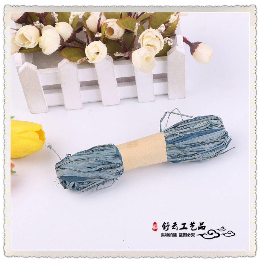 Paper rope stick painting children DIY handmade creative materials Kindergarten color Lafite grass Paper rope stick painting children DIY handmade creative materials Kindergarten color Lafite grass