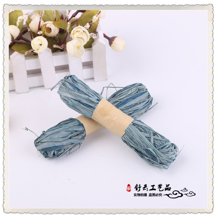 Paper rope stick painting children DIY handmade creative materials Kindergarten color Lafite grass Paper rope stick painting children DIY handmade creative materials Kindergarten color Lafite grass