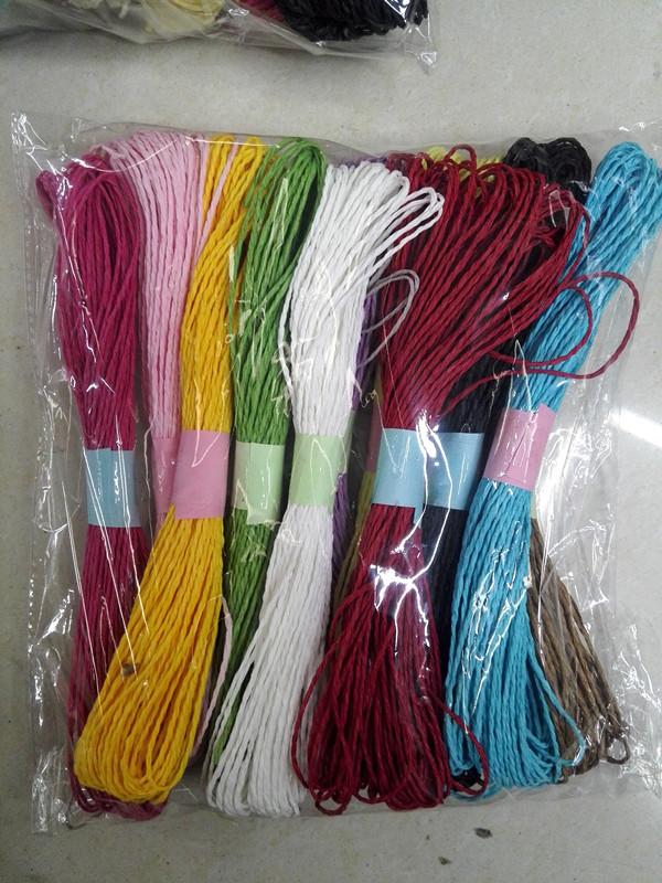 Child us labor manual material decoration with paper rope two-color paper rope wholesale Child us labor manual material decoration with paper rope two-color paper rope wholesale