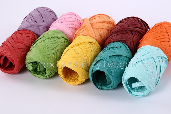 10 m rugby shaped lafite DIY material bandaging rope 10 m rugby shaped lafite DIY material bandaging rope