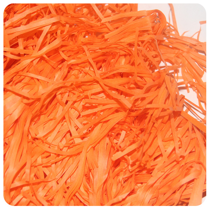 Raffia Filler Shredded Paper Gift Box Packaging Fancy Paper Gift Decoration Wedding Candies Box Filling Gift Silk DIY