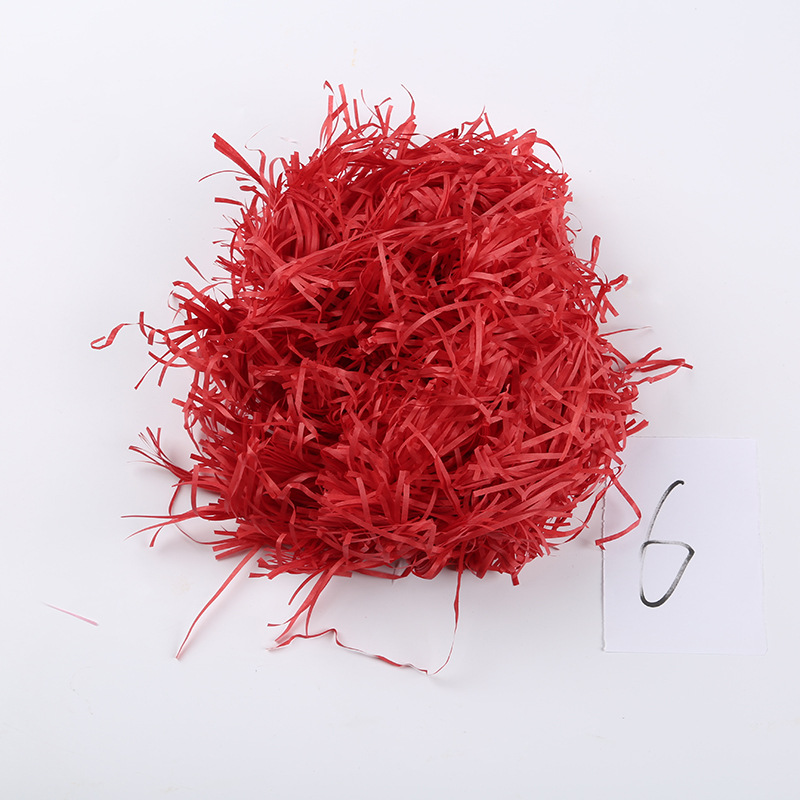 Wedding Candies Box Fill Material Raffia Shredded Paper Color Multicolor Shredded Paper Gift Box Gift Box Filler
