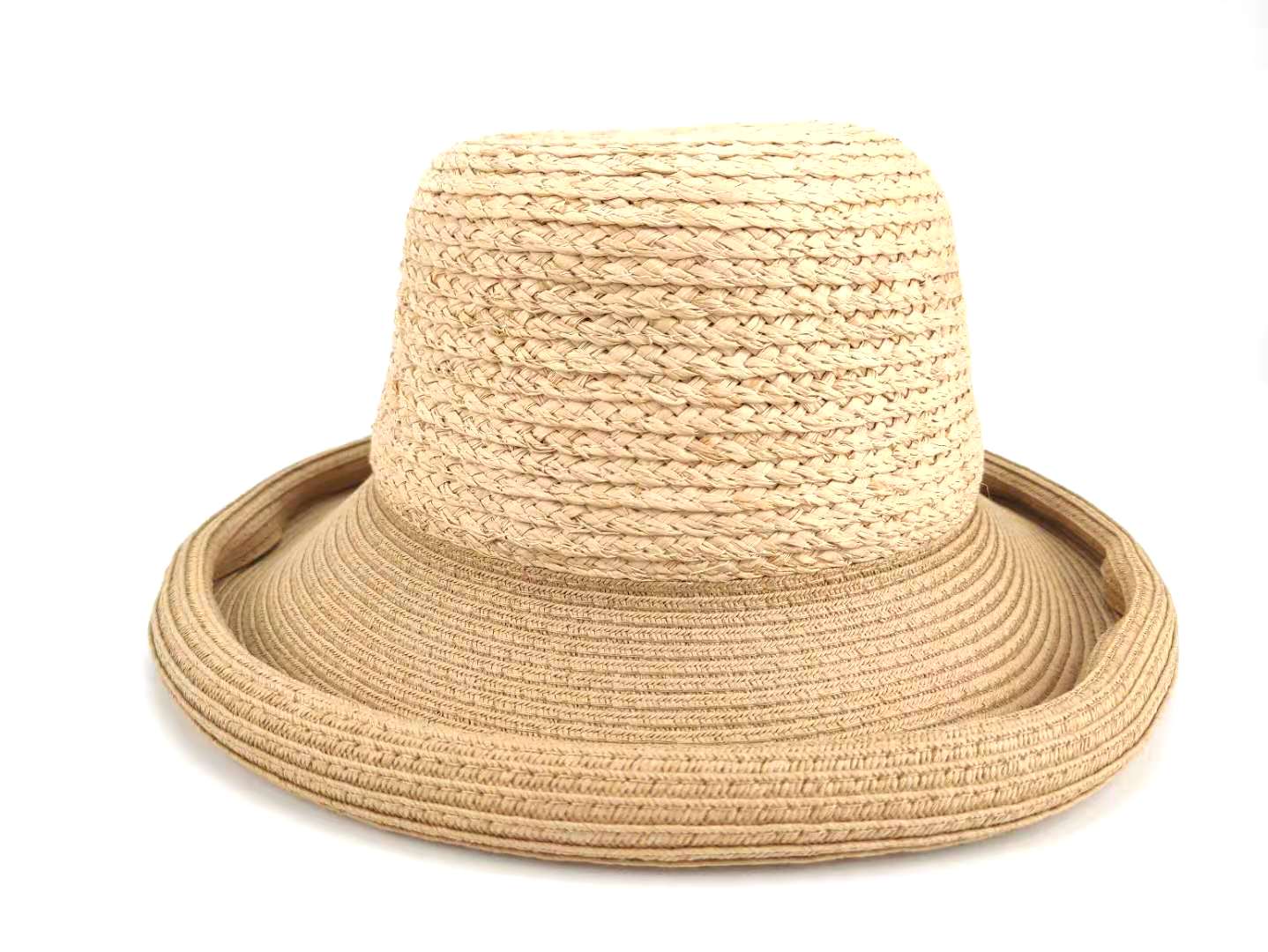 Fashion Natural Raffia Woven Sun Hat Tail Goods Processing