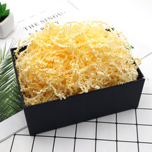 Rf1101 Factory Wholesale Raffia Paper Silk Gift Box Candy Box Decorative Filler Shredded Paper Silk 48 Colors Spot