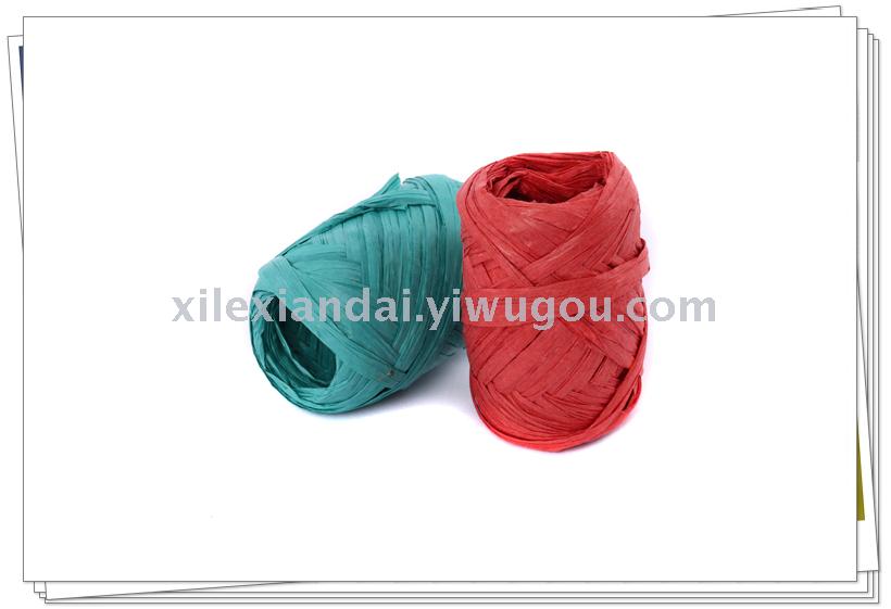 Factory Direct Sales Rugby Raffia DIY Material Bandage Rope Factory Direct Sales Rugby Raffia DIY Material Bandage Rope