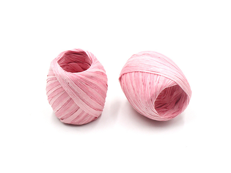 New Lala Paper Rope Rugby 20M/Roll Color Raffia Paper Rope Egg Roll DIY Handmade Raw Materials New Lala Paper Rope Rugby 20M/Roll Color Raffia Paper Rope Egg Roll DIY Handmade Raw Materials