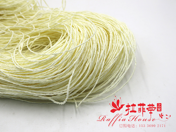 Factory Direct Sales Color Raffia Paper Rope Processing Factory Weaving Environmentally Friendly Green Double Strand Paper Rope Factory Direct Sales Color Raffia Paper Rope Processing Factory Weaving Environmentally Friendly Green Double Strand Paper Rope