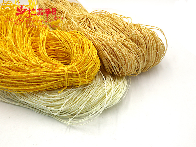 Factory Direct Sales Color Raffia Paper Rope Processing Factory Weaving Environmentally Friendly Green Double Strand Paper Rope Factory Direct Sales Color Raffia Paper Rope Processing Factory Weaving Environmentally Friendly Green Double Strand Paper Rope