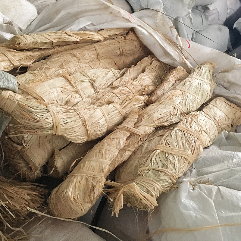 Rf1501 Natural Raffia Wedding Flowers Strapping Love Straw Rope Strapping Wholesale Price Factory Direct Supply