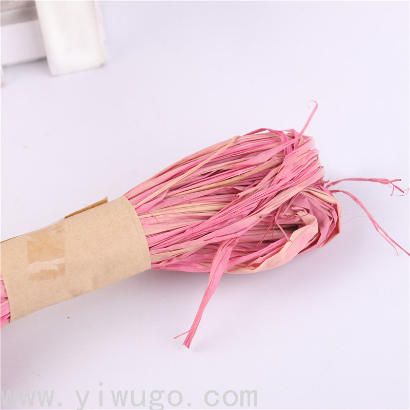 Factory Direct Sales Natural High Quality Raffia Gift Box Filler DIY Handmade Material Jute Rope