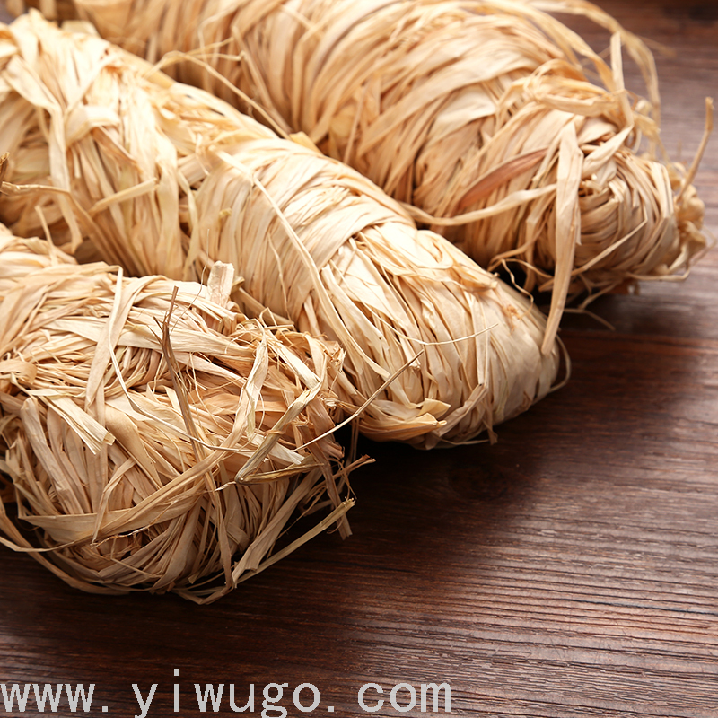 Factory Direct Sales Natural High Quality Raffia Gift Box Filler DIY Handmade Material Jute Rope