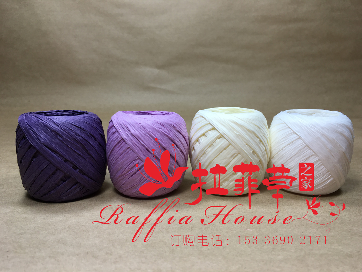 Raffia rope rope factory pattern DIY Lara Green Egg Roll 20 meters per roll of paper Raffia rope rope factory pattern DIY Lara Green Egg Roll 20 meters per roll of paper