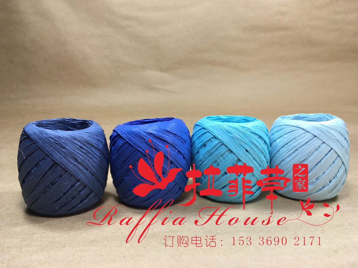Raffia rope rope factory pattern DIY Lara Green Egg Roll 20 meters per roll of paper Raffia rope rope factory pattern DIY Lara Green Egg Roll 20 meters per roll of paper
