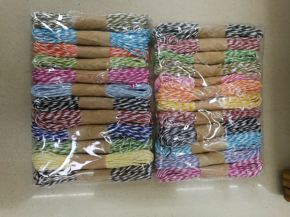 Colorful Paper Rope, Handmade Rope, Tag DIY Woven Raffia Rope Weilong