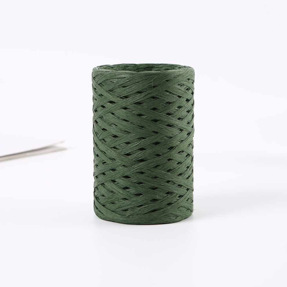 Colorful Color Matching Optional Raffia Roll Clothing Baking Bandage Paper String Kindergarten Handmade DIY Braided Rope
