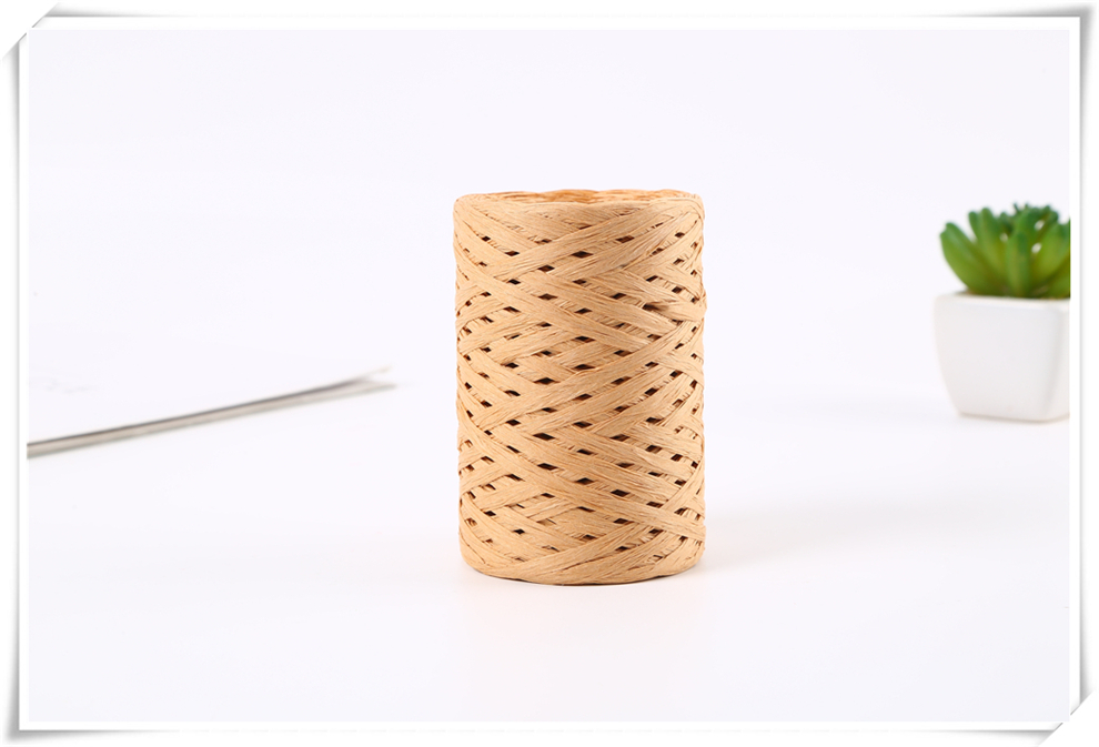 Colorful Color Matching Optional Raffia Roll Clothing Baking Bandage Paper String Kindergarten Handmade DIY Braided Rope