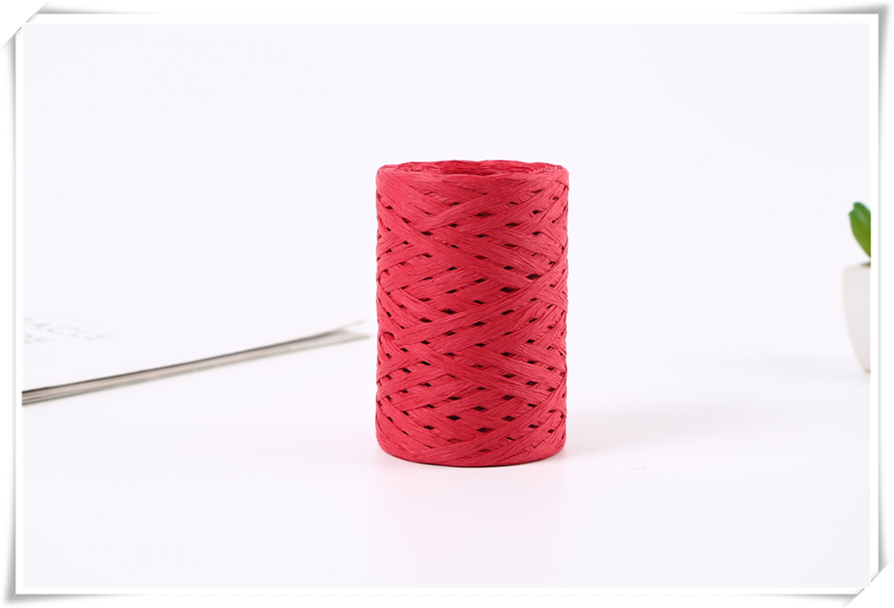 Colorful Color Matching Optional Raffia Roll Clothing Baking Bandage Paper String Kindergarten Handmade DIY Braided Rope