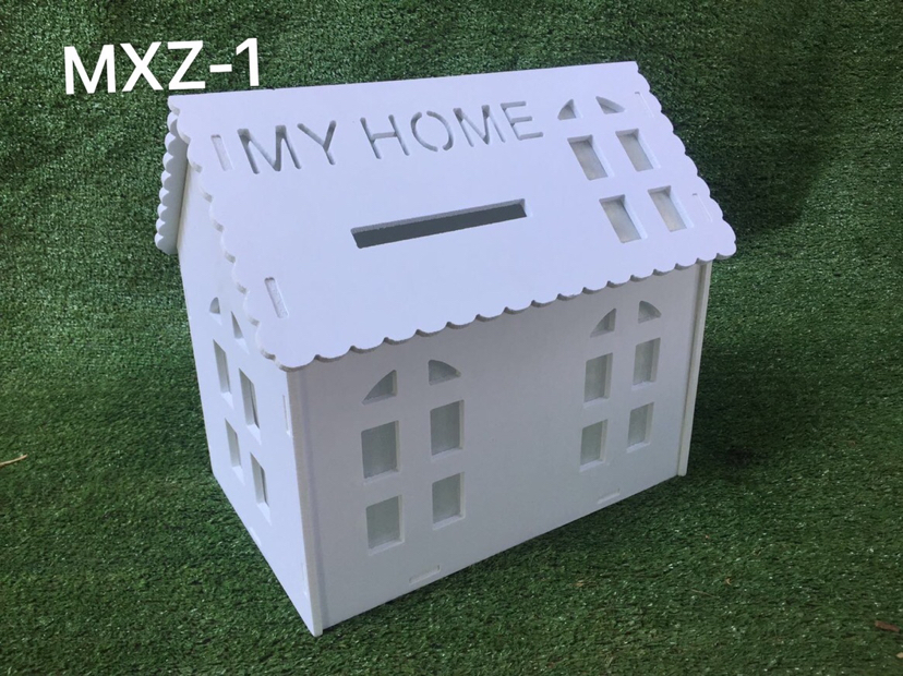 The Spot home furnishing with a will be carved hollow wooden letter box, card box cross - border wedding decorative the greeting card wooden box