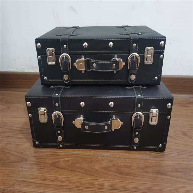 Storage Box, Super Large Anti-Cowhide Wooden Storage Box, Solid Color Wooden Box Wood Products Stage Props Box Daily Necessities Storage Box, Super Large Anti-Cowhide Wooden Storage Box, Solid Color Wooden Box Wood Products Stage Props Box Daily Necessities