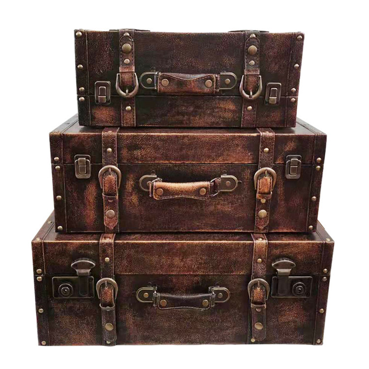 Storage Box, Super Large Anti-Cowhide Wooden Storage Box, Solid Color Wooden Box Wood Products Stage Props Box Daily Necessities Storage Box, Super Large Anti-Cowhide Wooden Storage Box, Solid Color Wooden Box Wood Products Stage Props Box Daily Necessities