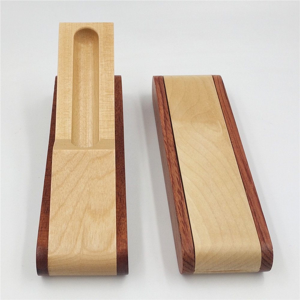 Factory Direct Sale Wooden Pencil Case Boutique Wood Splicing Folding Mahogany Pencil Case Steel Pencil Case Wooden Box Wooden Box Factory Direct Sale Wooden Pencil Case Boutique Wood Splicing Folding Mahogany Pencil Case Steel Pencil Case Wooden Box Wooden Box
