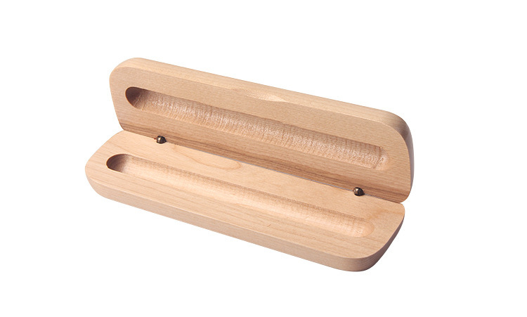 Metal Wood Ballpoint Pen Suit Raw Wood Red Wood Pen Business Office Wooden Box Beech Pen