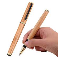Vintage Rosewood Wood Splicing Ballpoint Pen Suit Wood Splicing Pencil Case Making Enterprise Logo Creative Craft Gift Wooden Box