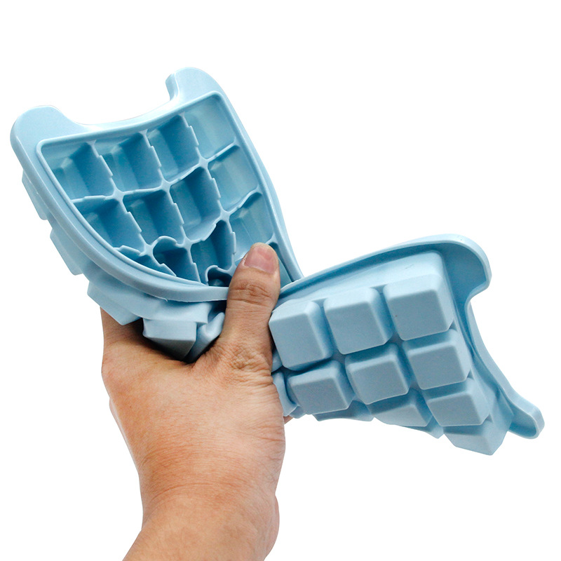 Silicone Ice Tray 24 Grid 36 Grid with Lid Household Ice Maker Ice Tray Chocolate Mold Supplementary Food Box Cake Baking