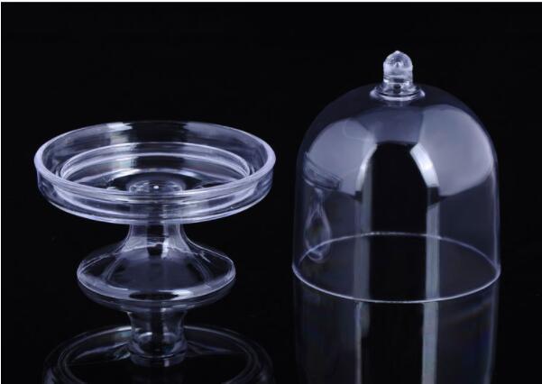 Simulation Candy Toy Transparent Plastic Cake Tray Gold and Silver Cake Cover Mini Candy Toy Works Dustproof Display Cover Simulation Candy Toy Transparent Plastic Cake Tray Gold and Silver Cake Cover Mini Candy Toy Works Dustproof Display Cover