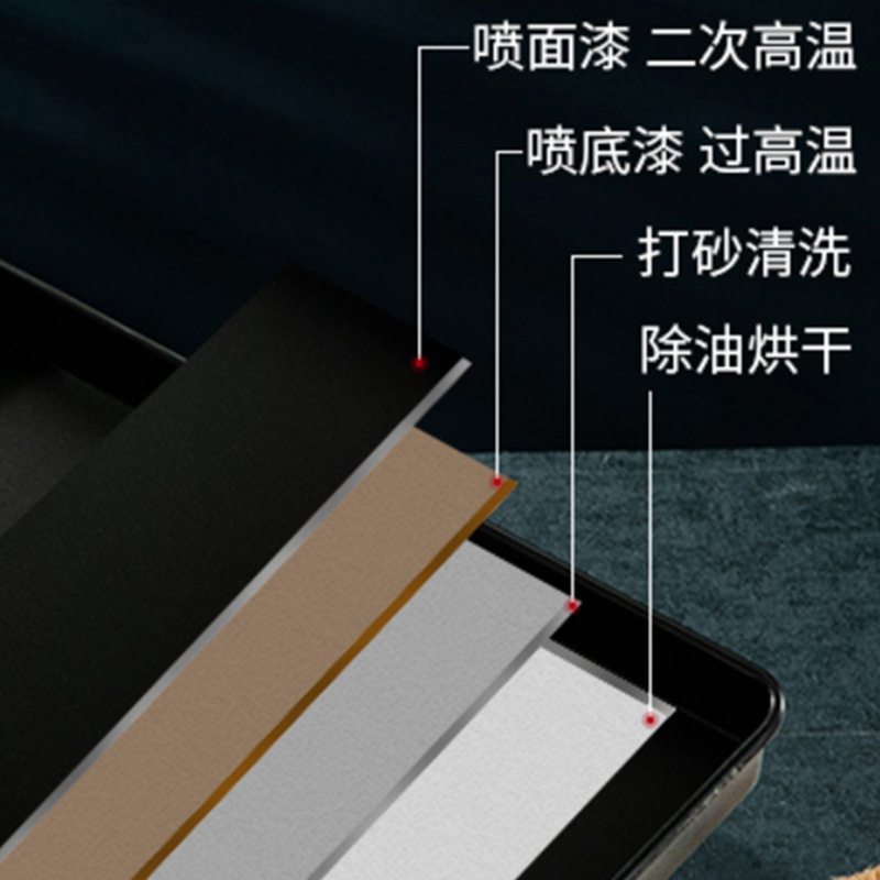 Cake Baking Tray NonStick Rectangular Ovenware Foodstuffs Oven Baking Tray Commercial AluminumPlated Baking Tray