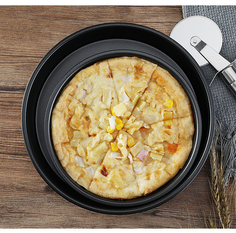 Pizza Plate Oven Household Pizza Plate Baking Tray Cake Mold Baking Tool