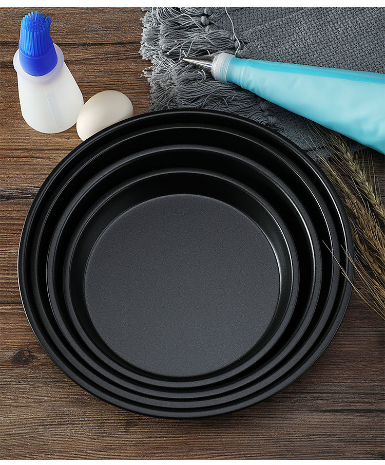 Pizza Plate Oven Household Pizza Plate Baking Tray Cake Mold Baking Tool