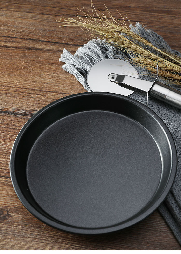 Pizza Plate Oven Household Pizza Plate Baking Tray Cake Mold Baking Tool