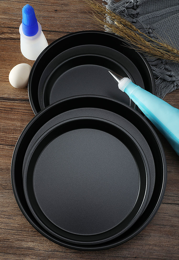 Pizza Plate Oven Household Pizza Plate Baking Tray Cake Mold Baking Tool