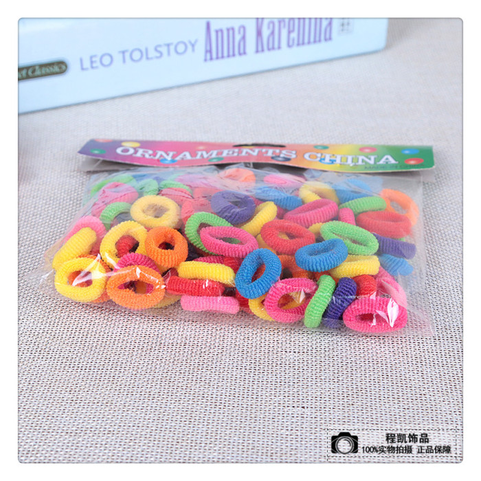 Korean Style Children's Hair Rope Rubber Band Harmless Hair Elastic Hair Rope Girls Headdress Small Rubber Band