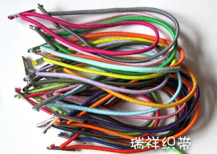 Notebook Buckle Rope Elastic Band Rope Rubber Band Clip Stainless Steel Buckle Notebook Tie String Clip Buckle Processin