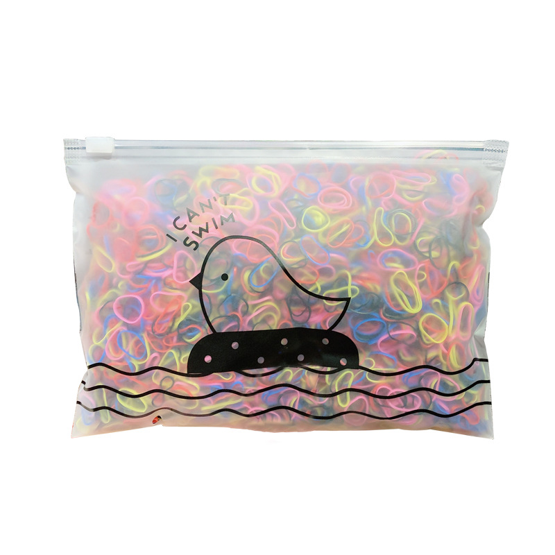 Hair Elastic Band Girls&#039; Baby Disposable Rubber Band Hair Rope Fresh and Cute Headband Hair Ring Hair Accessories