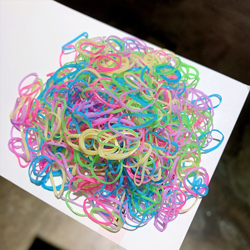 Hair Elastic Band Girls' Baby Disposable Rubber Band Hair Rope Fresh and Cute Headband Hair Ring Hair Accessories Hair Elastic Band Girls' Baby Disposable Rubber Band Hair Rope Fresh and Cute Headband Hair Ring Hair Accessories